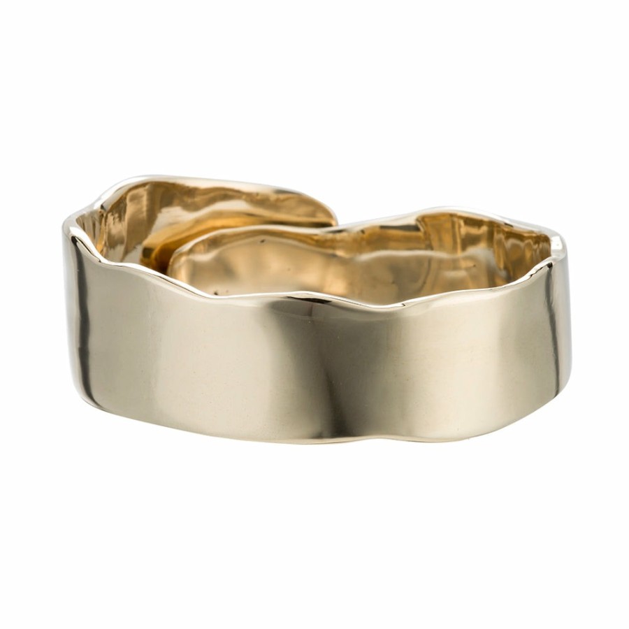 Mode Femme MARA SCALISE Bracelets | Mara Scalise - Bracelet Organic Cuff - Gold