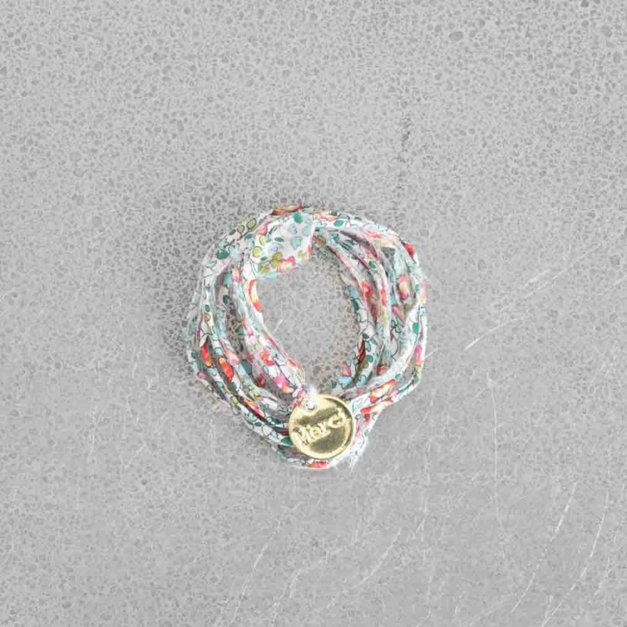 Mode Femme MERCI CAT BASTILLE Bracelets Merci | Bracelet Medaille Liberty Merci - Eloise