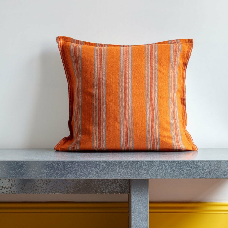 Deco & Lifestyle 1050 MOISMONT Coussins | Coussin En Coton N°17 - Terracotta - Moismont