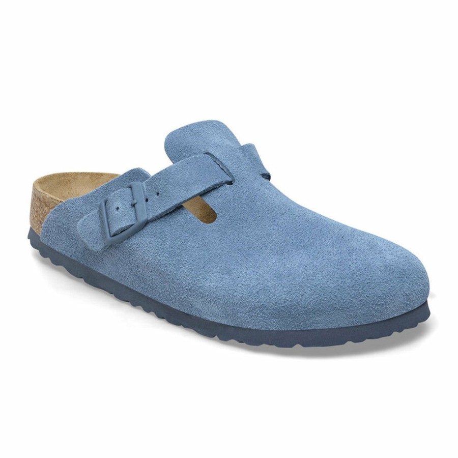 Mode Homme BIRKENSTOCK Sabots | Birkenstock - Sabots Boston - Elemental Blue