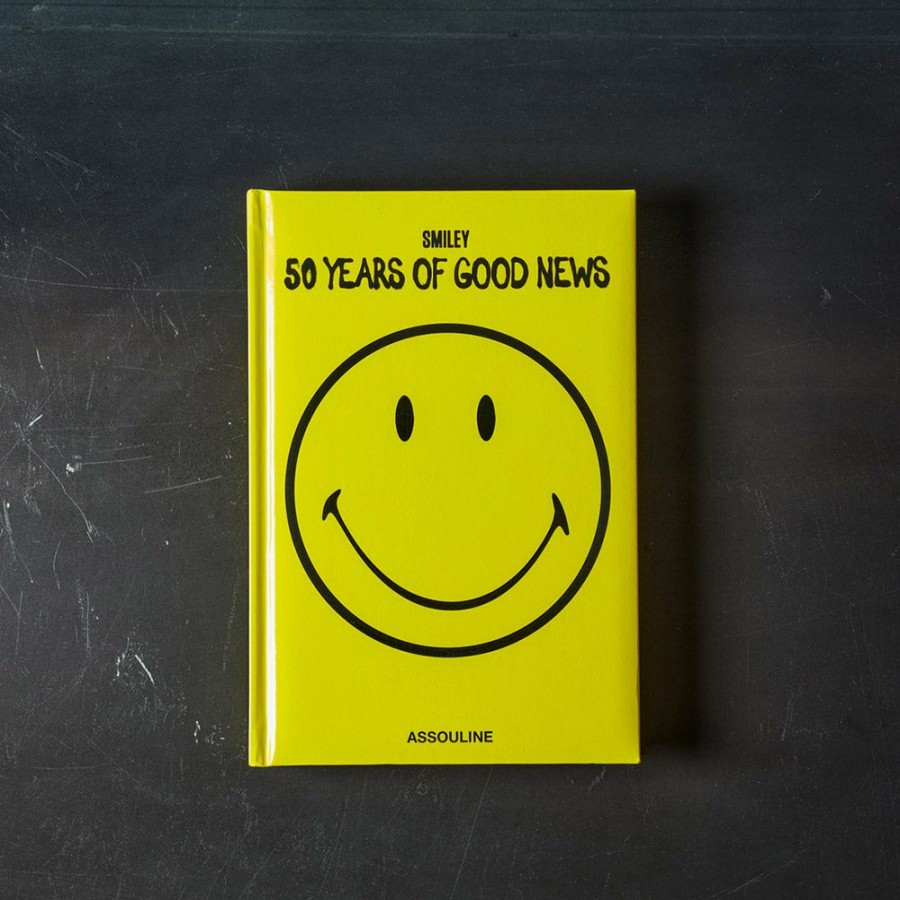 Deco & Lifestyle 1635 ASSOULINE Livres | Livre - Smiley, 50 Years Of Good News - Assouline