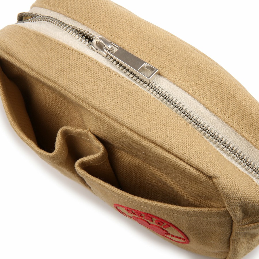 Deco & Lifestyle 2103 VJ SOURCING Trousses | Merci - Trousse En Canvas Weekender - Beige