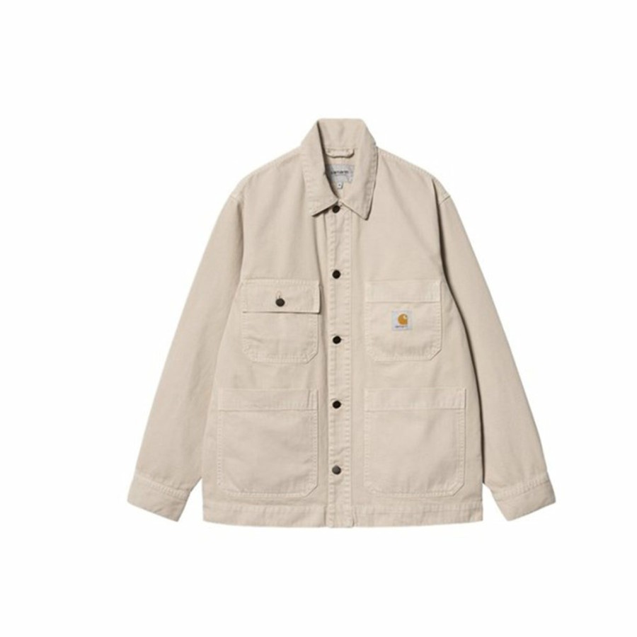 Mode Homme Carhartt WIP Vestes | Carhartt Wip - Veste Garrison - Ecru