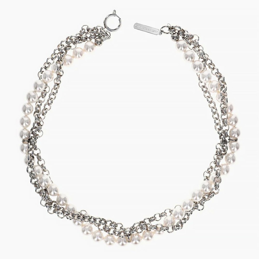 Mode Femme Justine Clenquet Justine Clenquet | Justine Clenquet - Gabi Chocker - Argent