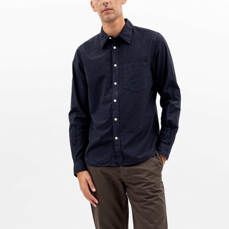 Mode Homme Norse Projects Chemises | Norse Projects - Chemise Osvald - Marine