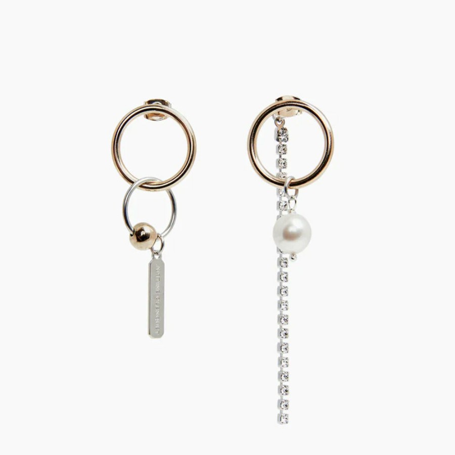 Mode Femme Justine Clenquet Justine Clenquet | Justine Clenquet - Boucles D'Oreilles Jill - Argent