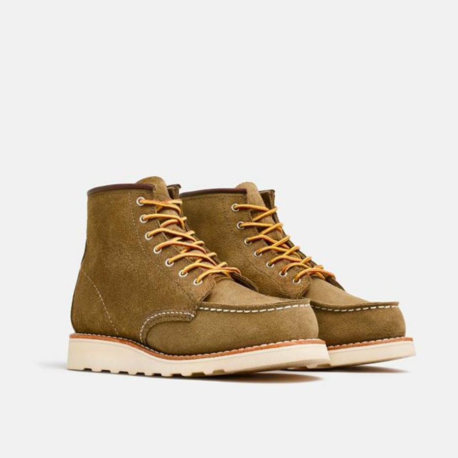 Mode Femme Red Wing Bottes | Red Wing - 3377 - Moc Toe Olive