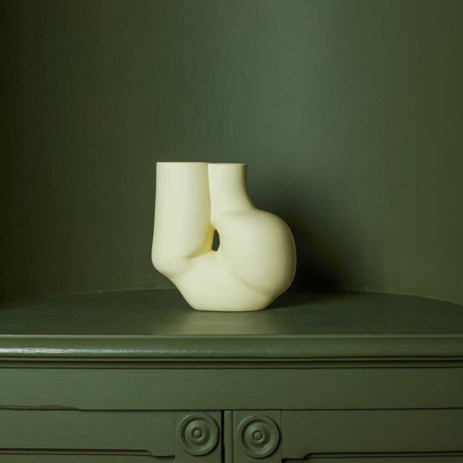 Deco & Lifestyle 208 HAY Vases | Vase Chubby - Jaune Pale