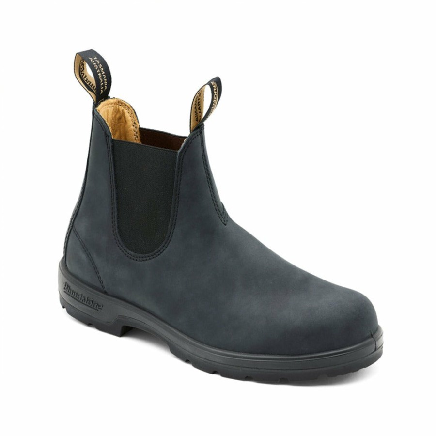 Mode Femme Blundstone Bottes | Blundstone - Bottines Classic Chelsea - Gris Anthracite