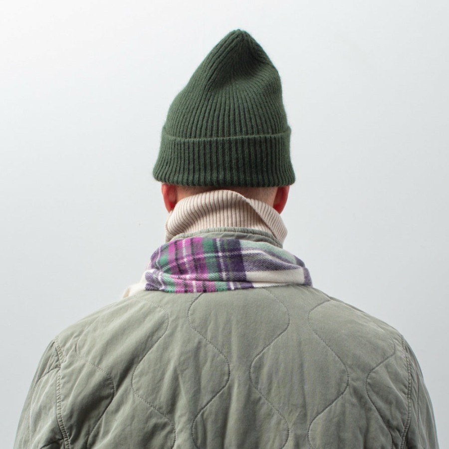 Mode Homme Merci Bonnets | Merci - Bonnet Lucky - Olive