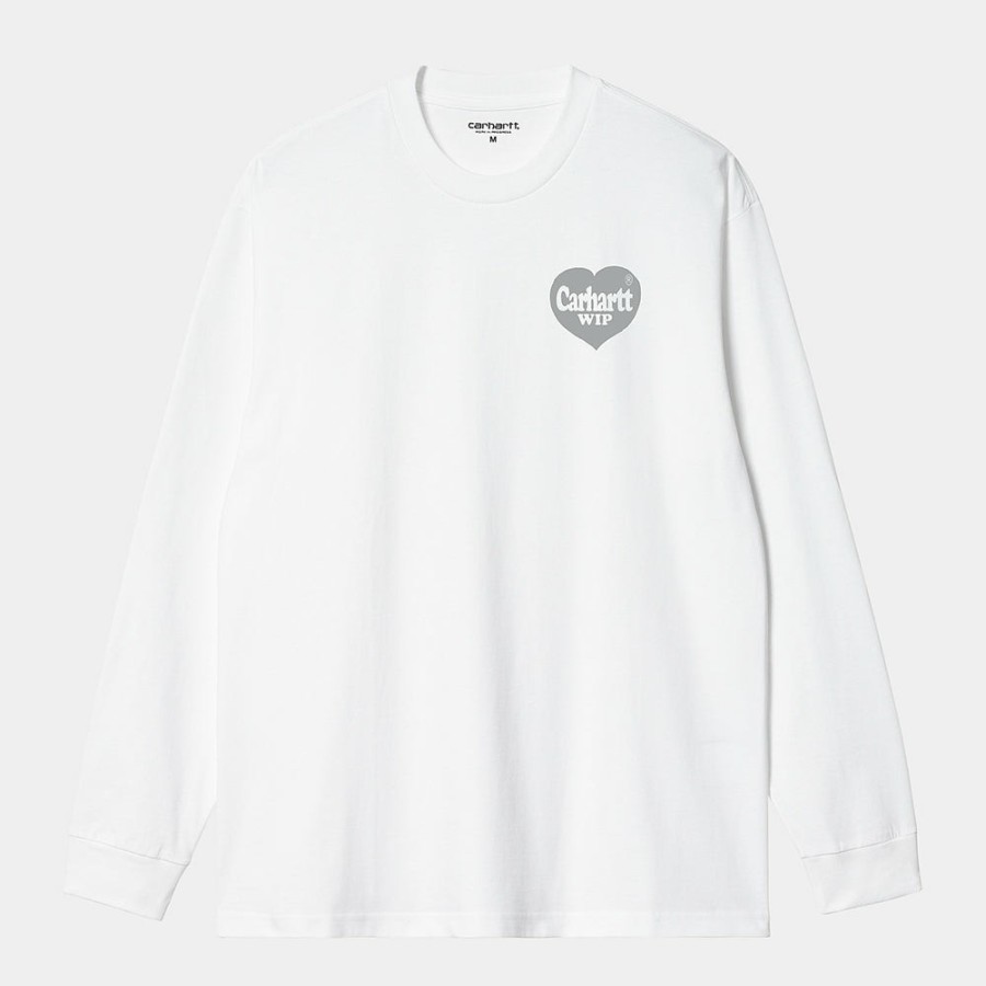 Mode Homme Carhartt WIP T-Shirts | Carhartt Wip - Spree T-Shirt - Blanc