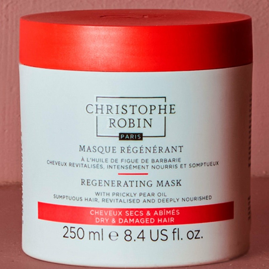 Beaute 2956 CHRISTOPHE ROBIN Soins Des Cheveux | Masque Cheveux Regenerant A L'Huile De Figue - Christophe Robin - 250 Ml