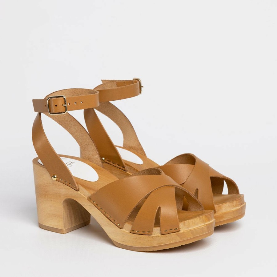 Mode Femme YOUYOU Sandales | Youyou - Sandales Ybiza - Camel