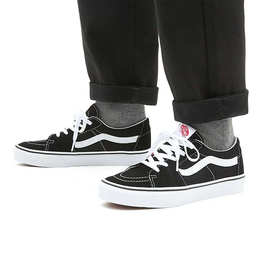 Mode Femme VANS Baskets | Vans - Sk-8 Low - Noir