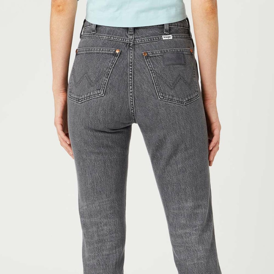 Mode Femme Wrangler Jeans | Wrangler - Jeans Walker - Gris