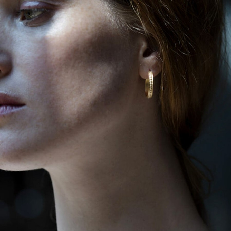 Mode Femme ALIX D REYNIS Boucles D'Oreilles | Alix D. Reynis - Boucles D'Oreilles Louise - Dore