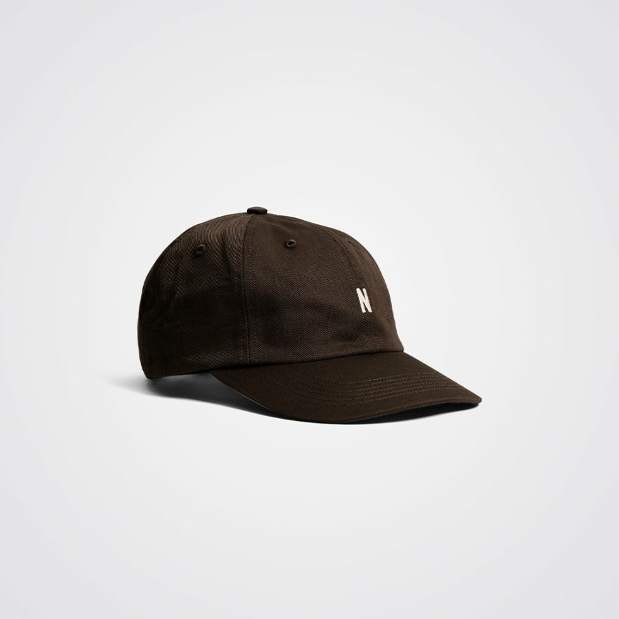 Mode Homme Norse Projects Casquettes | Norse Projects - Casquette Twill Sports - Marron