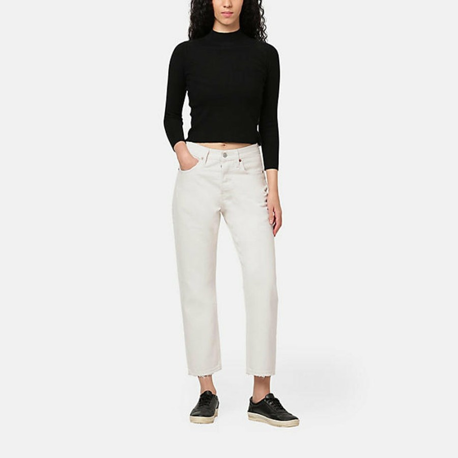 Mode Femme LEVIS Jeans | Levi'S - Jeans 501 Crop - Ecru