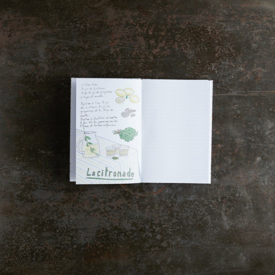 Deco & Lifestyle 2962 BRANDBOOK Ecriture | Carnet De Recettes Merci - Office