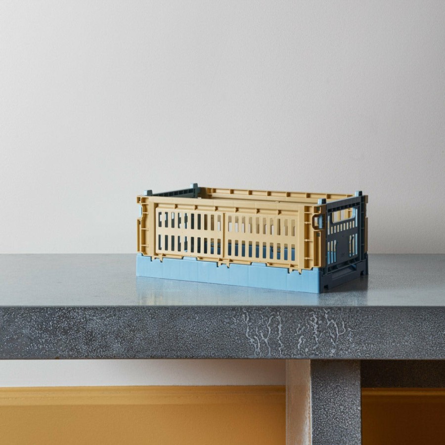 Deco & Lifestyle 208 HAY Rangement | Petite Cagette - Hay - Dusty Yellow