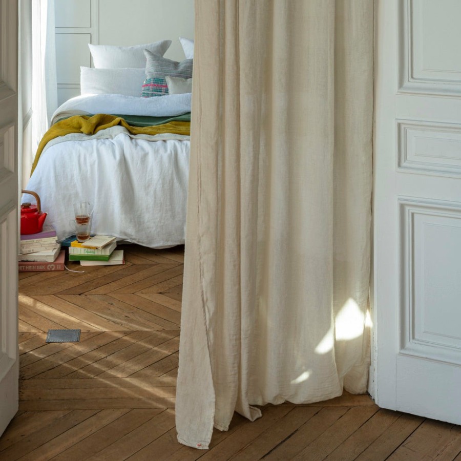 Linge De Maison 200 LINTEX Voilages | Voile En Lin & Coton - Pierre