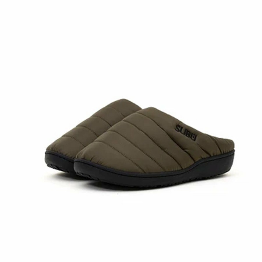 Mode Homme Subu Tokyo Chaussons | Subu Tokyo - Chaussons F-Line - Kaki