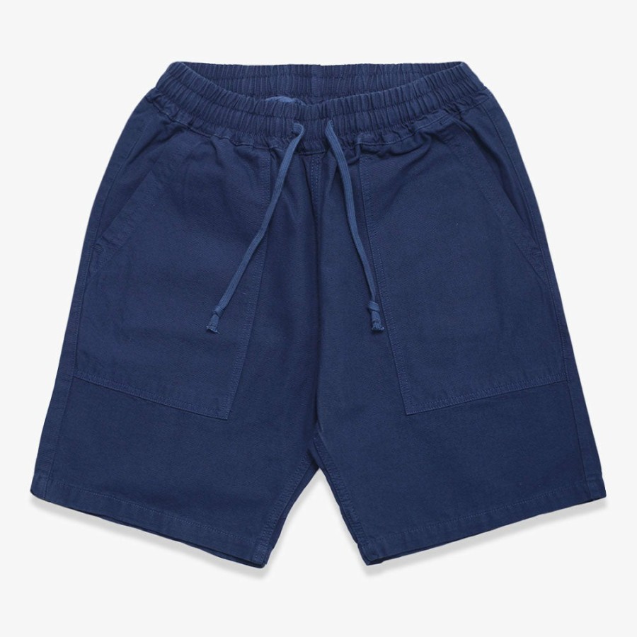 Mode Homme Service Works Shorts | Service Works - Short Chef Canvas - Bleu