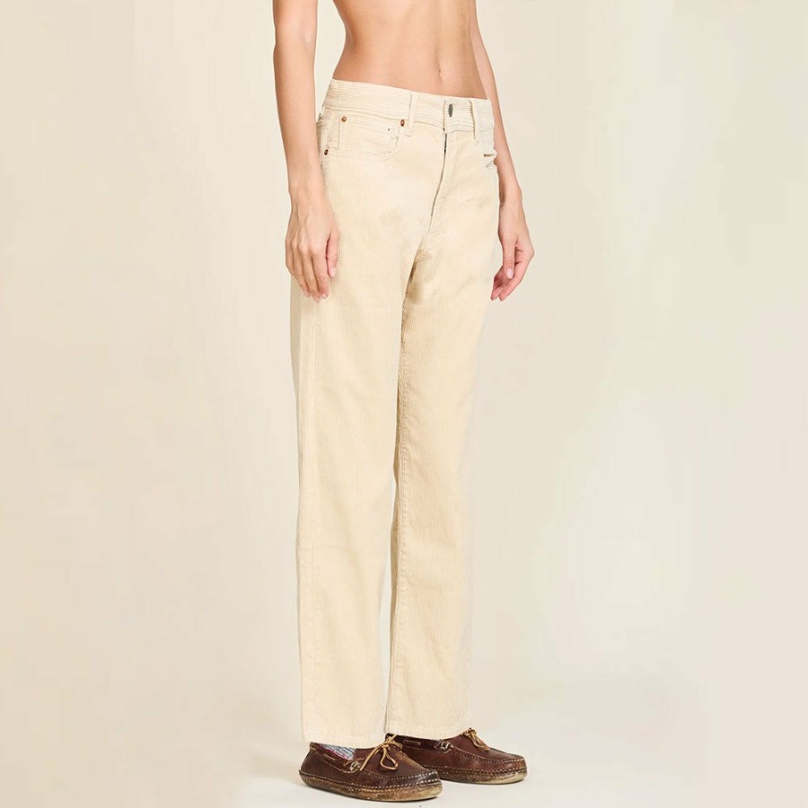 Mode Femme Denimist Pantalons | Denimist - Pantalon Lucy - Beige