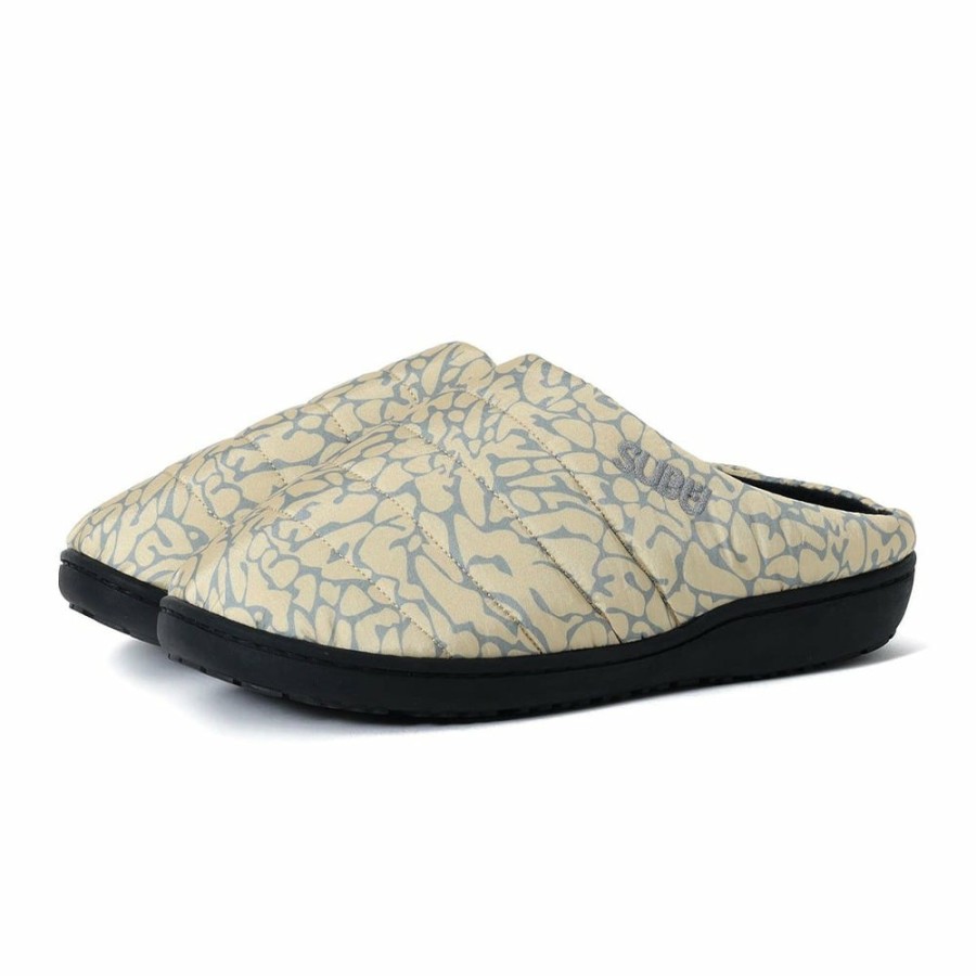 Mode Homme Subu Tokyo Chaussons | Subu Tokyo X Beams - Chaussons Camo - Beige