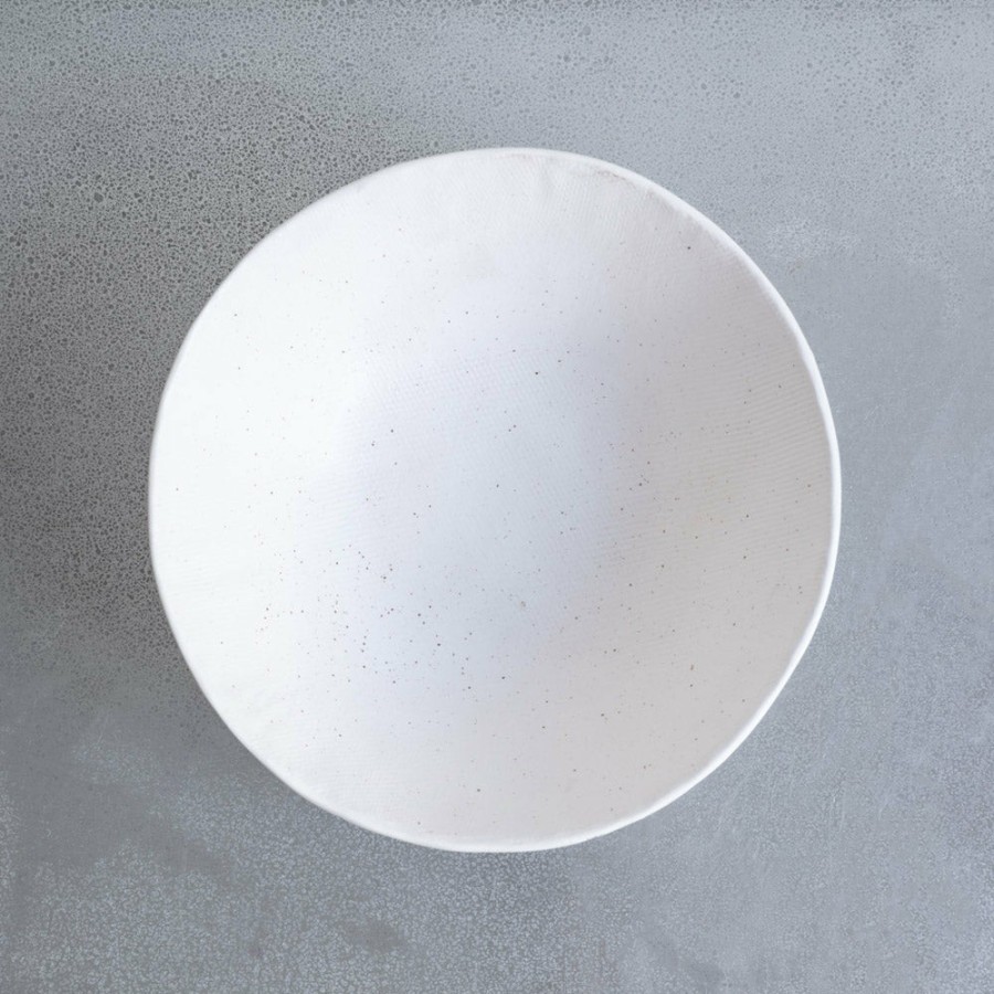 Art De La Table 1636 DEARTIS Saladiers | Saladier En Gres - Creme