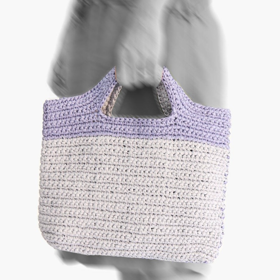 Mode Femme KARAKORAM Sacs A Main | Karakoram - Petit Sac En Crochet - Lila