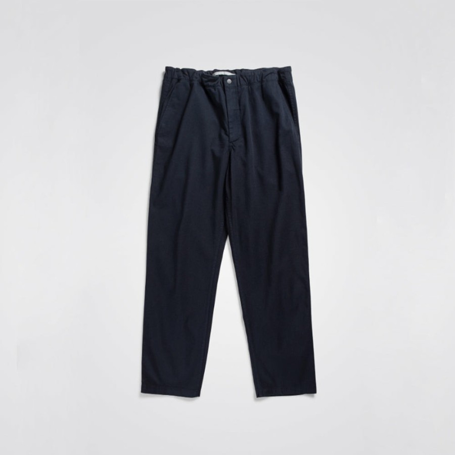 Mode Homme Norse Projects Pantalons | Norse Projects - Pantalon Ezra - Marine