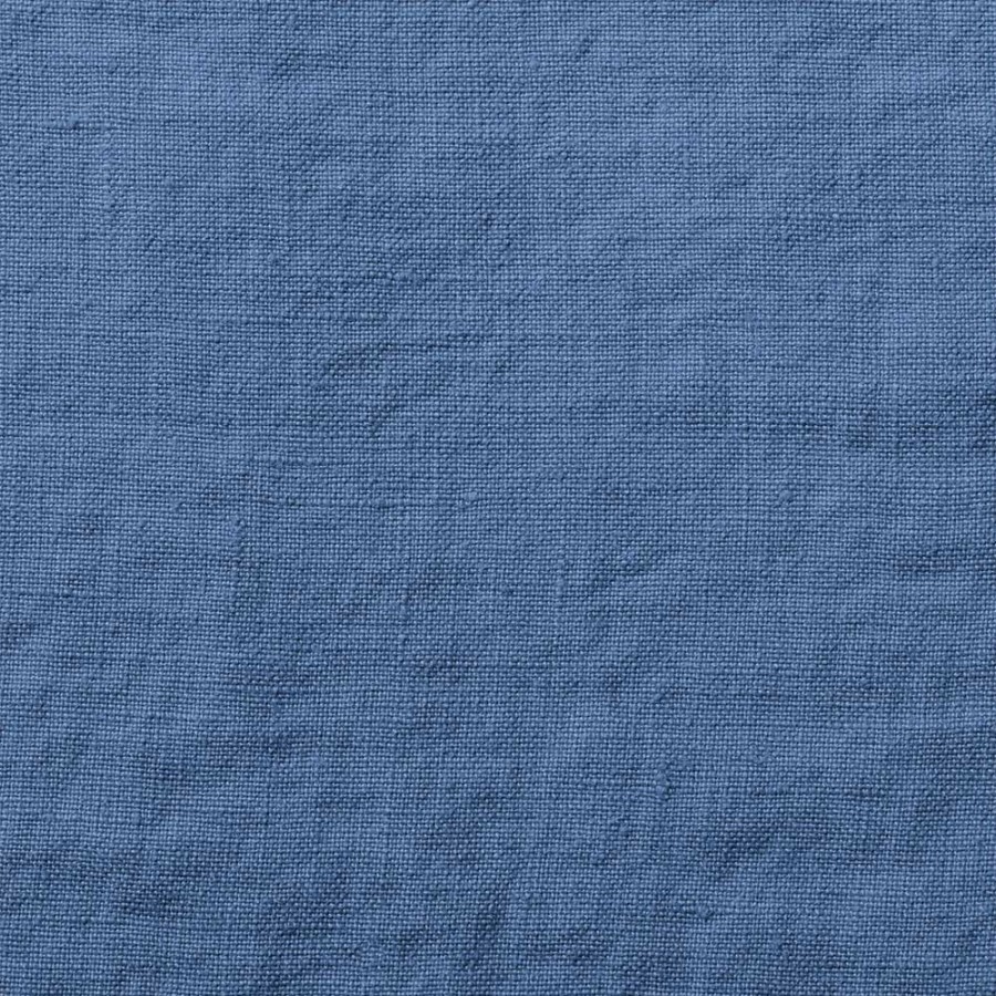 Linge De Maison 200 LINTEX Taies D'Oreiller | Taie D'Oreiller En Lin Lave - Bleu Paros