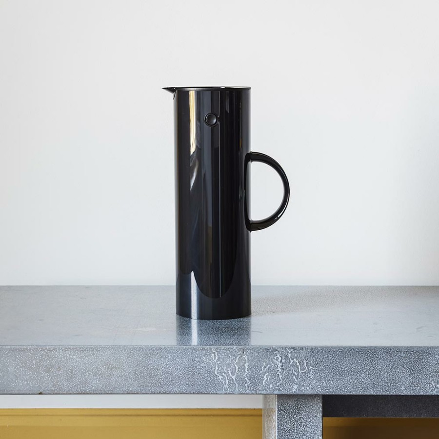 Art De La Table 609 STELTON Carafes | Carafe Isotherme Em77 - 1L - Noir