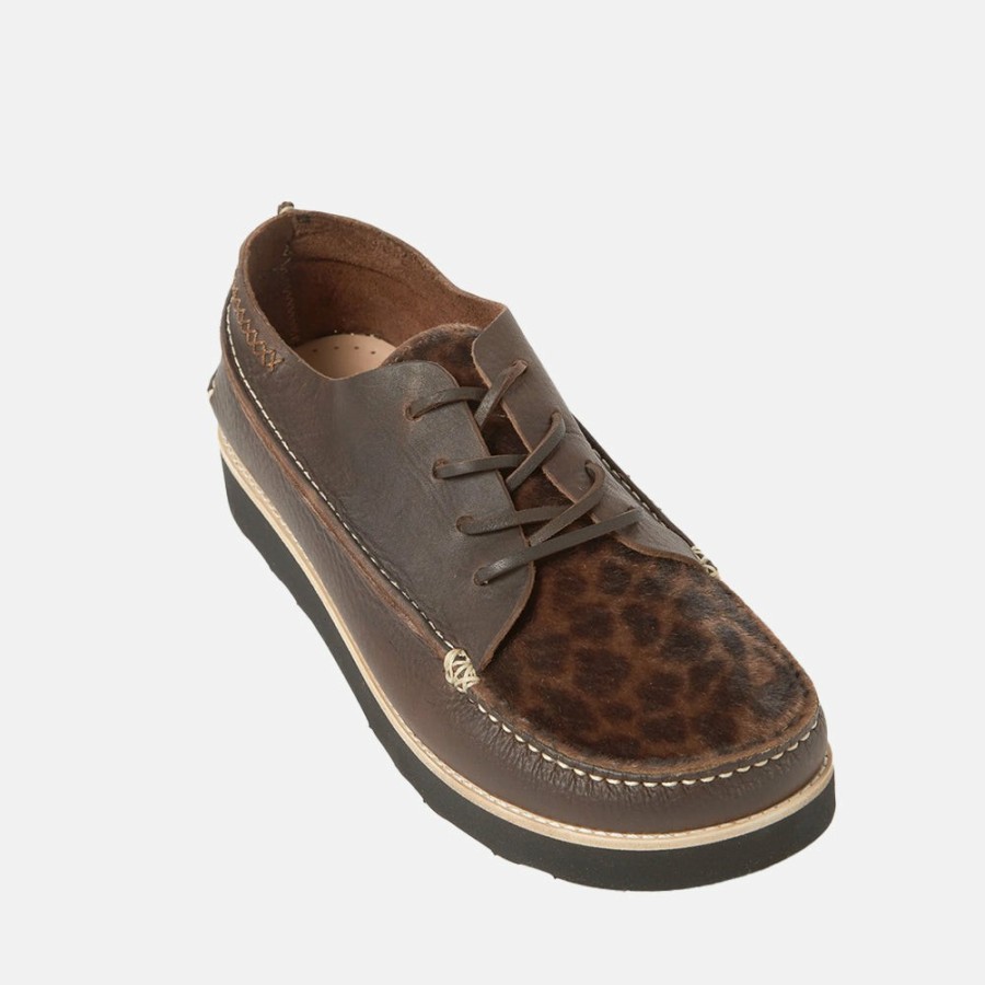 Mode Homme Yogi Mocassins | Yogi X Universal Works - Mocassins Finn - Leopard