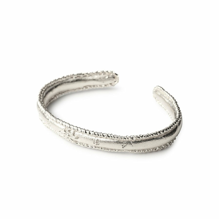 Mode Femme Cristina Junquero Bracelets | Cristina Junquero - Bracelet Diana - Argent