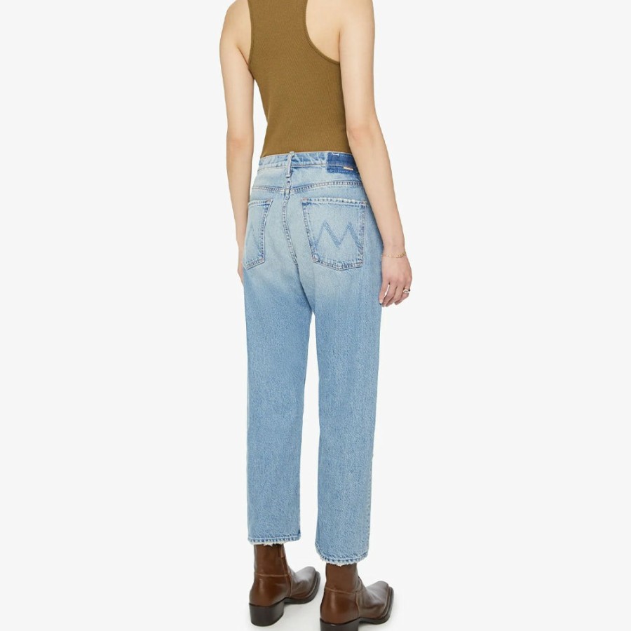 Mode Femme Mother Jeans | Mother - Jeans Ditcher Hover - Bleu