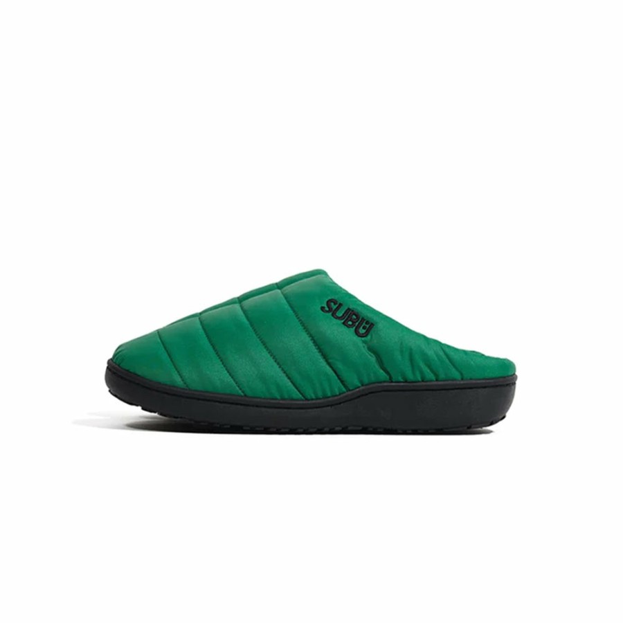 Mode Homme Subu Tokyo Chaussons | Subu Tokyo - Chaussons F-Line - Vert