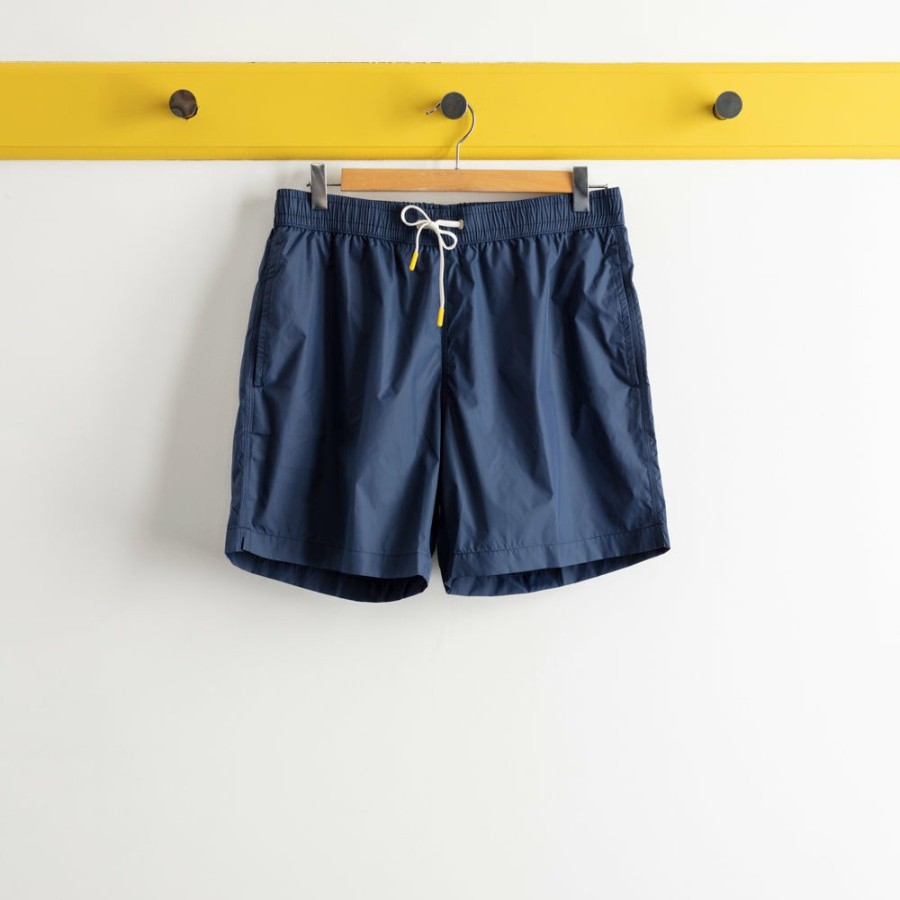 Mode Homme Hartford Maillots De Bain | Hartford - Short De Bain Uni - Marine