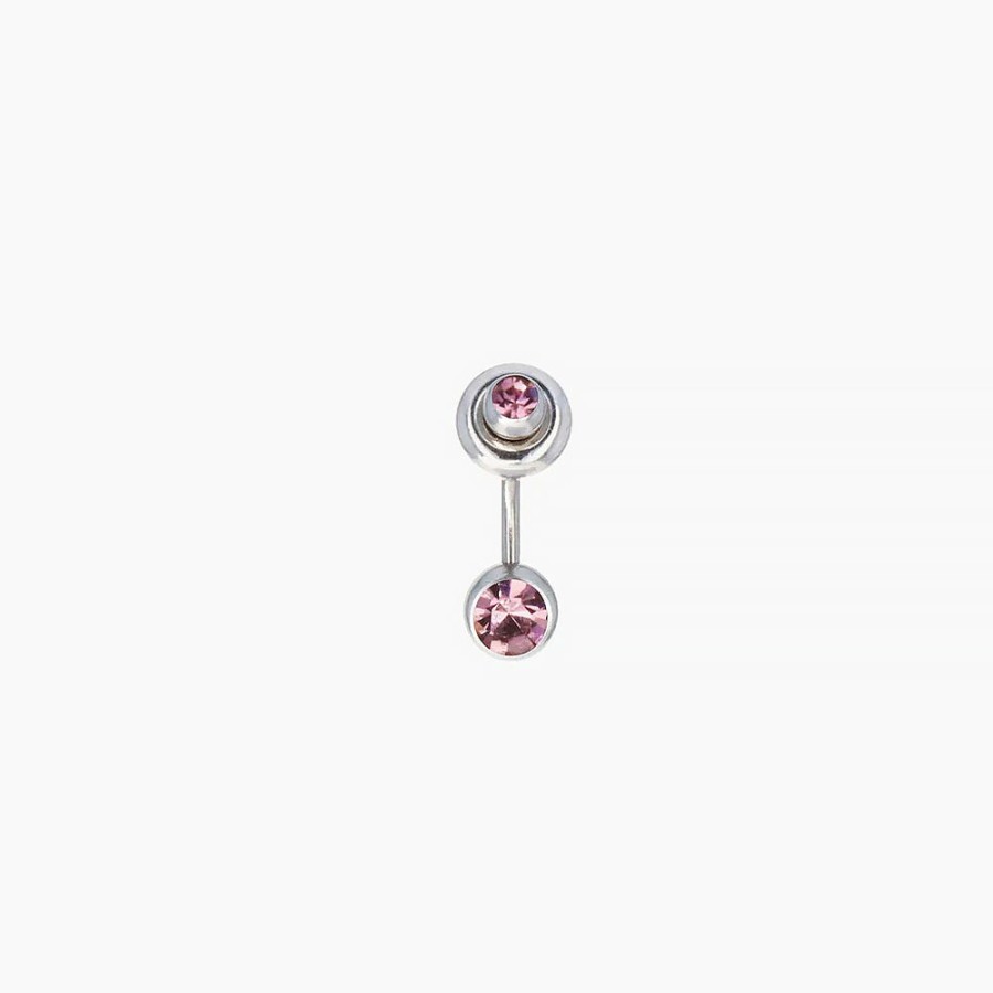 Mode Femme Justine Clenquet Justine Clenquet | Justine Clenquet - Boucle D'Oreille Mindy - Rose Clair