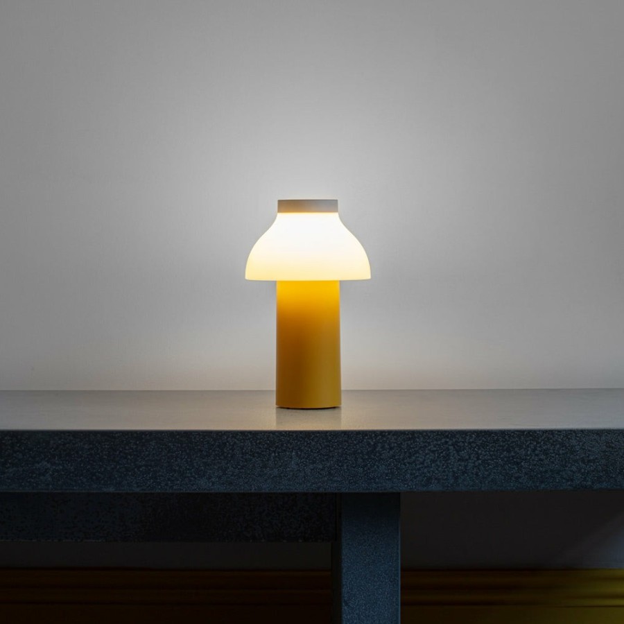 Deco & Lifestyle 208 HAY Lampes | Lampe Portable - Bicolor Yellow Grey - Hay