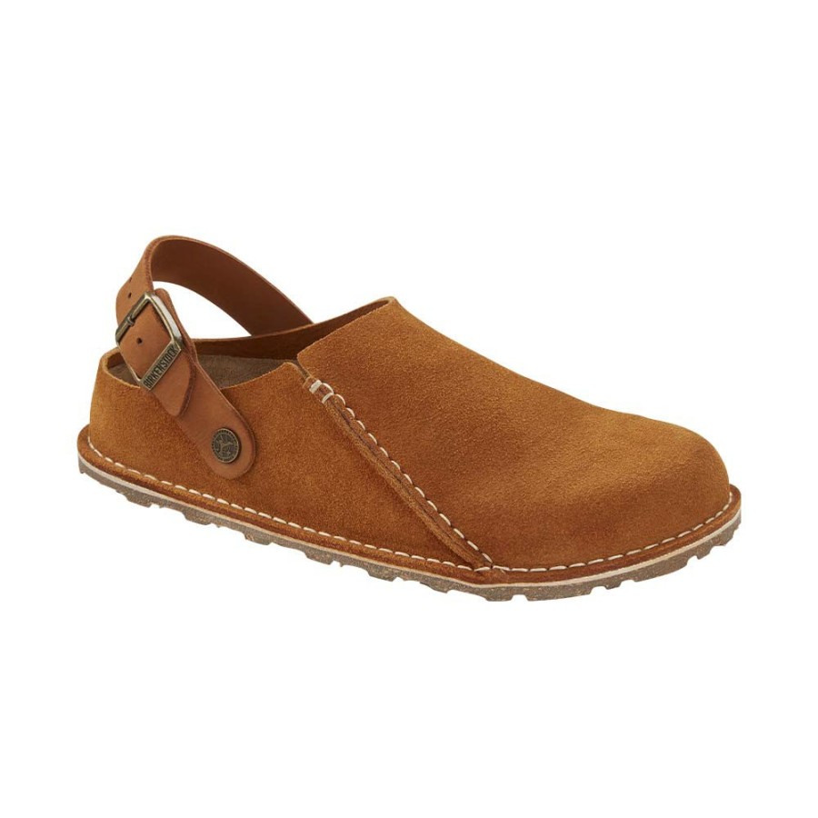 Mode Homme Birkenstock Sabots | Birkenstock - Sabots Lutry - Marron