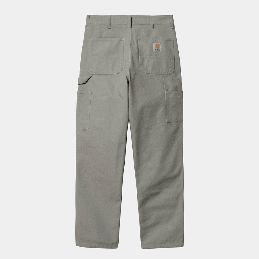 Mode Homme Carhartt Wip Pantalons | Carhartt Wip - Pantalon Double Knee - Gris