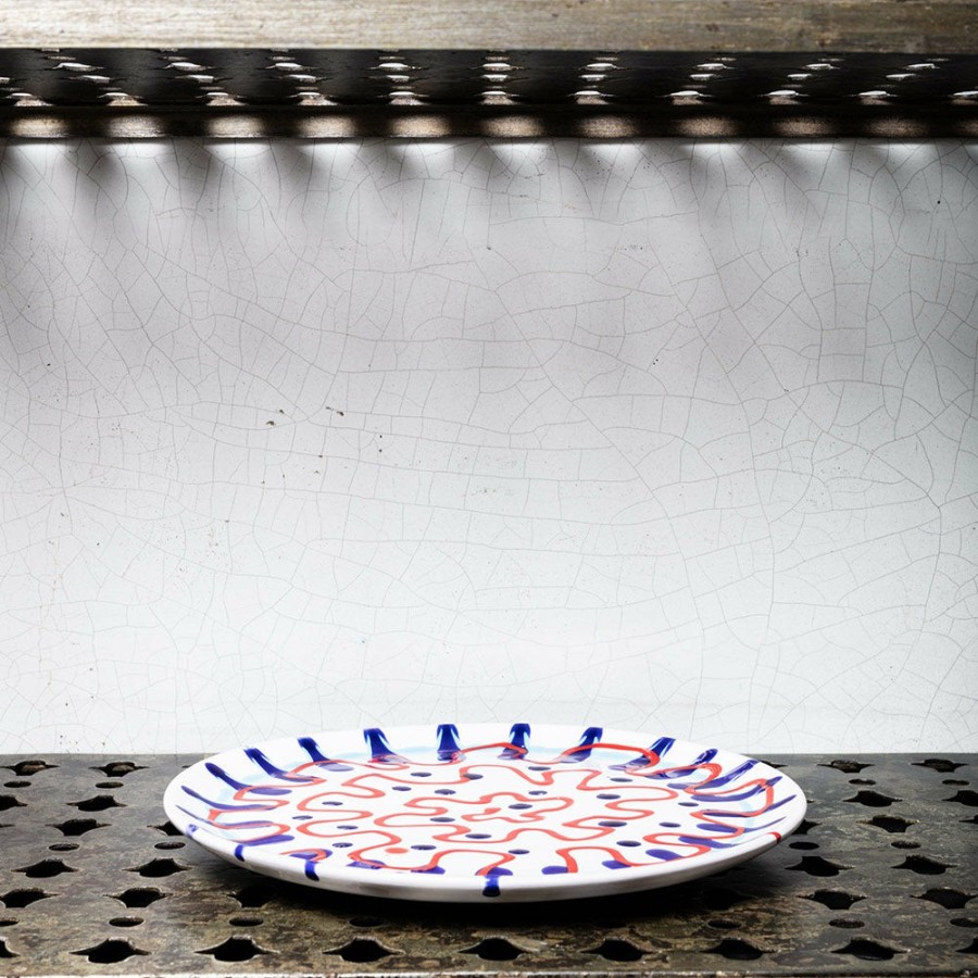 Art De La Table MERCI Assiettes Plates | Assiette Plate En Faience Paola Navone