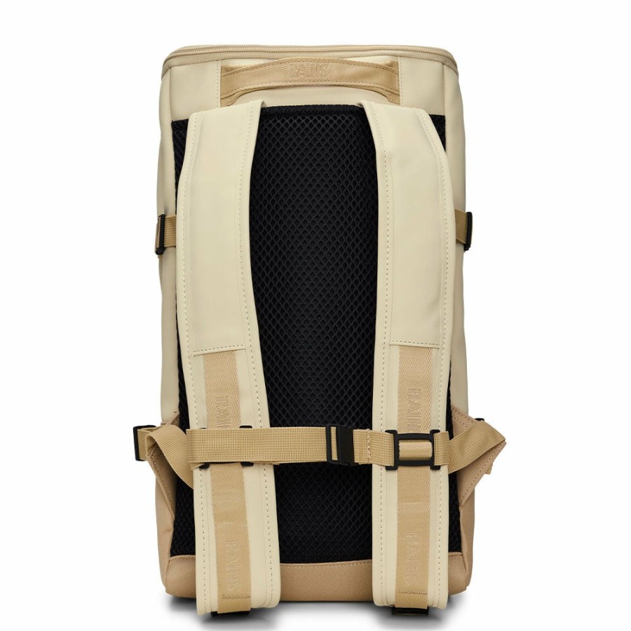 Mode Homme Rains Sacs | Rains - Sac Trail Cargo Backpack - Beige Dune