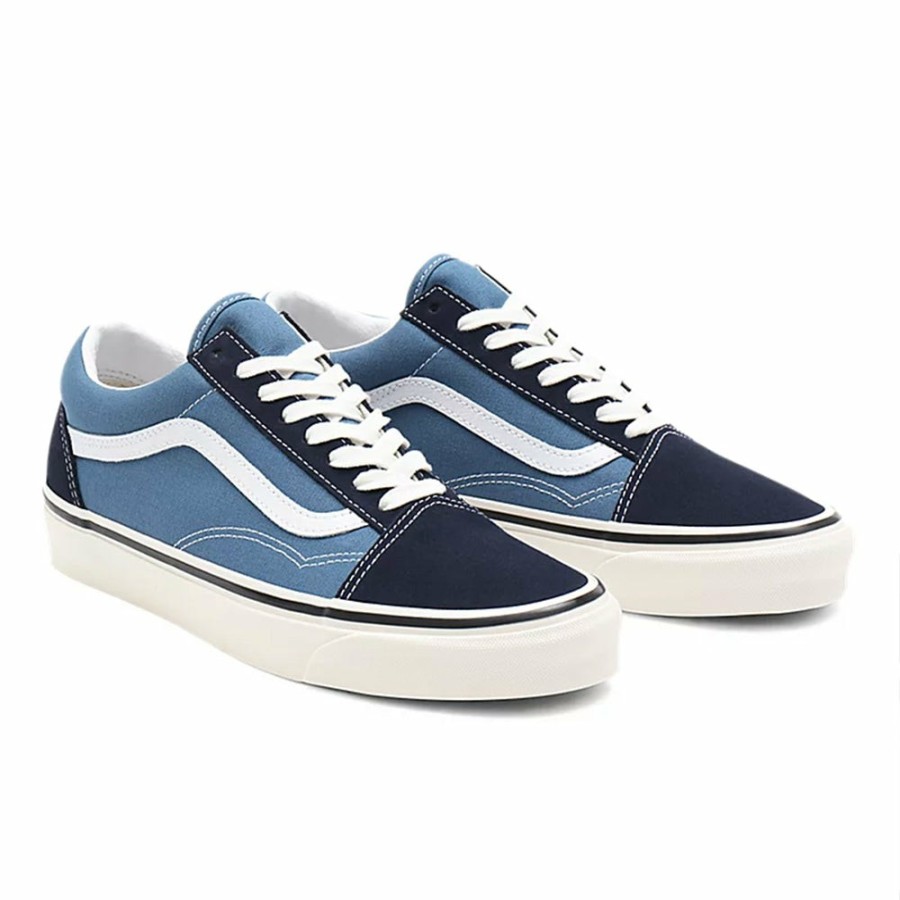 Mode Homme VANS Baskets | Vans - Old Skool 36 Dx - Noir & Bleu