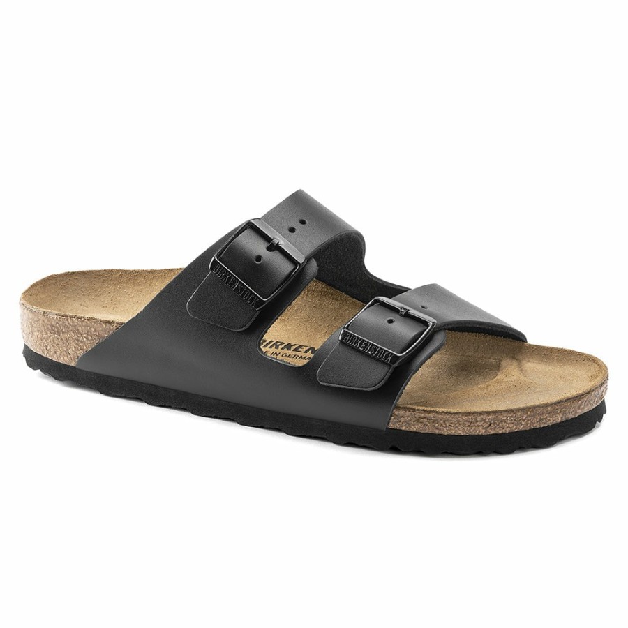 Mode Homme BIRKENSTOCK Sandales | Birkenstock - Sandales Arizona Cuir Naturel - Noir