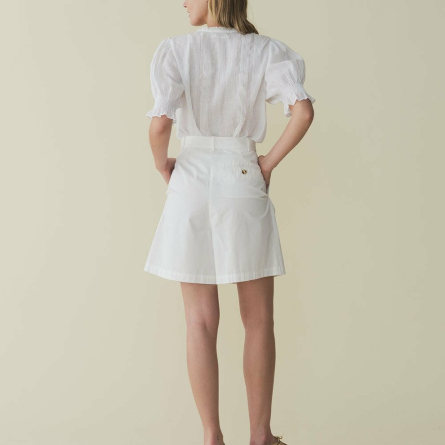 Mode Femme Dôen Chemises | Doen - Chemise Karlie - Blanc