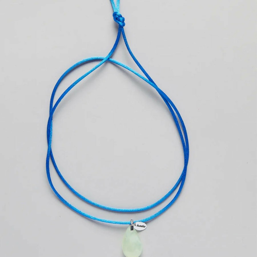 Mode Femme Luxia Luxia | Luxia - Collier Goutte Jade - Vert