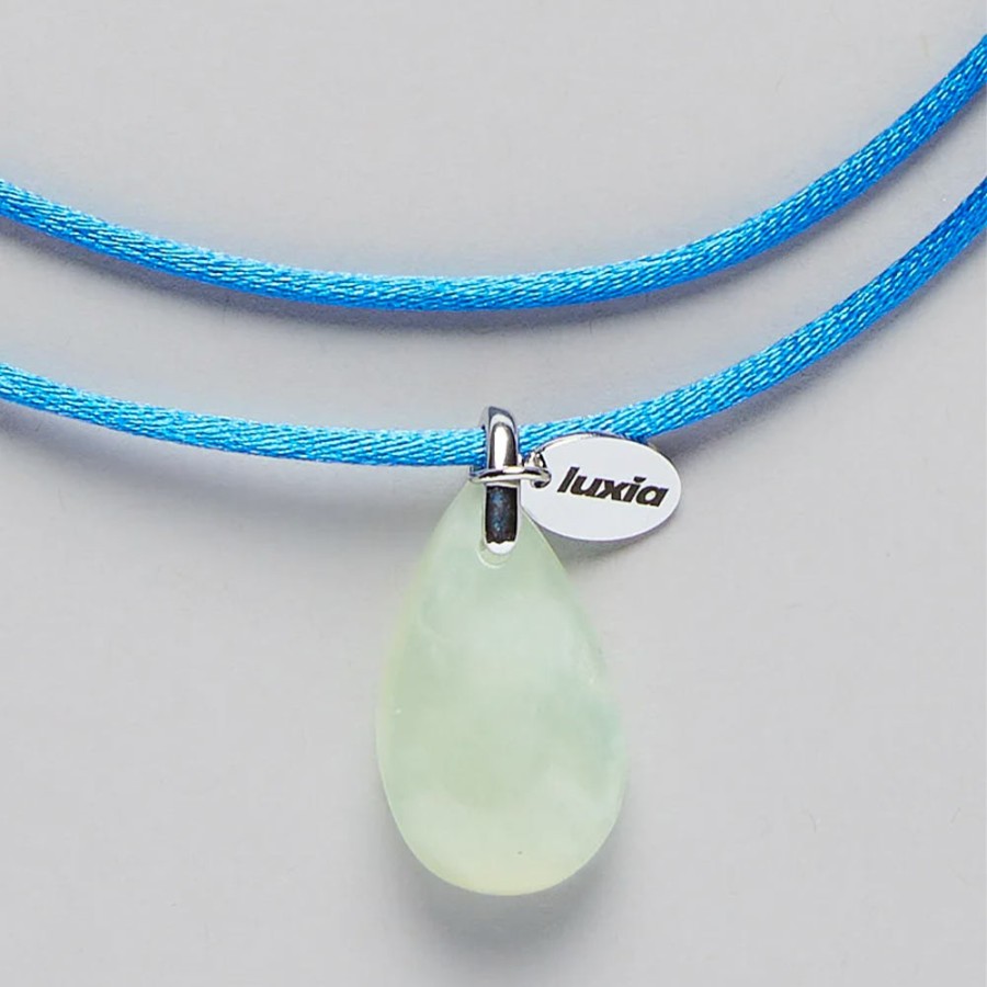 Mode Femme Luxia Luxia | Luxia - Collier Goutte Jade - Vert